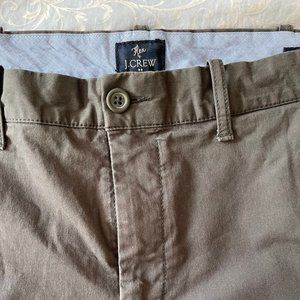 J. Crew Medium Gray Flex Chino's Driggs Style (Size 34 X 34)